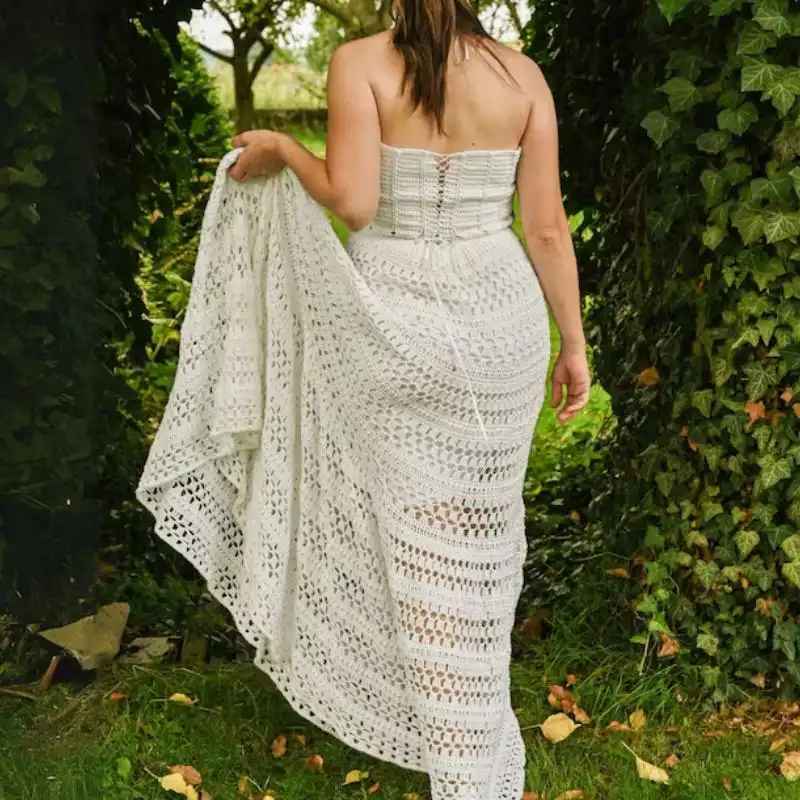 Crochet Maxi Dress