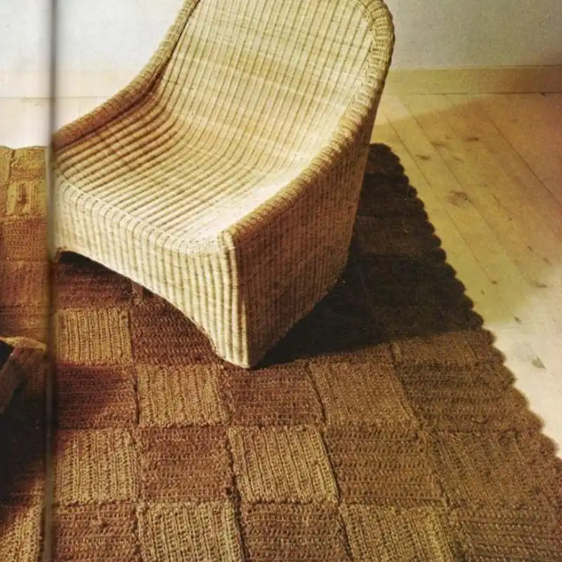 Crochet Pattern For Jute RUG