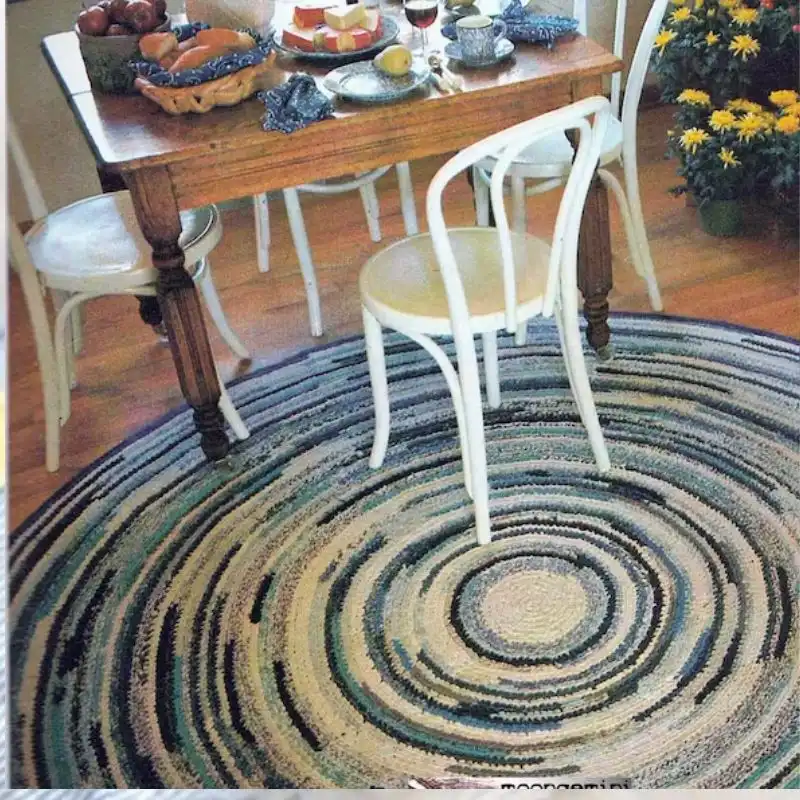 Crochet Rug Pattern Rag Rug Just Like Grandma Used To Make