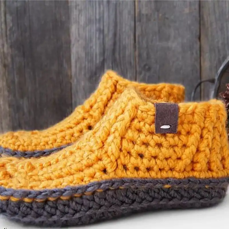 Dakota Casual Unisex Slippers Crochet Pattern