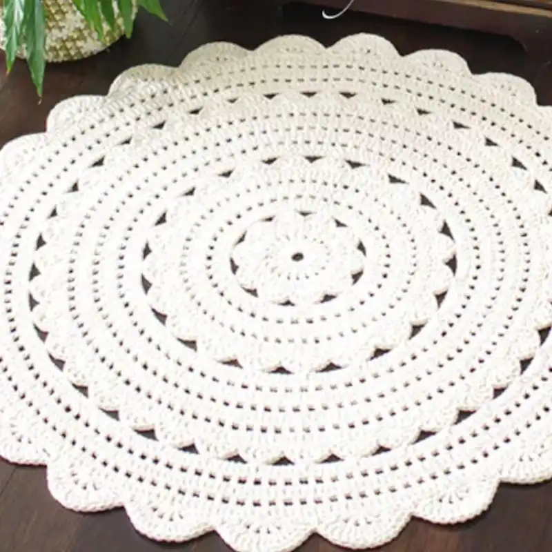 Doily Rug Crochet Pattern