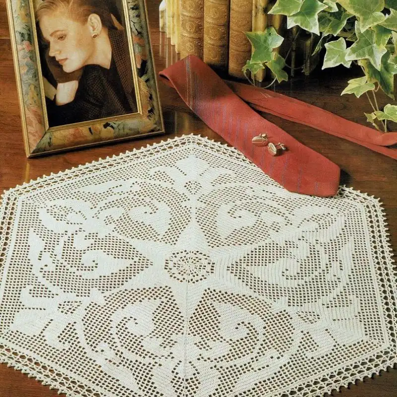 Fractal Crochet Doily Pattern