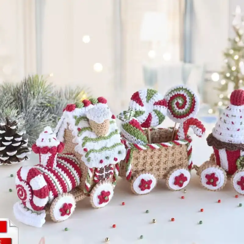 Gingerbread Train Engine