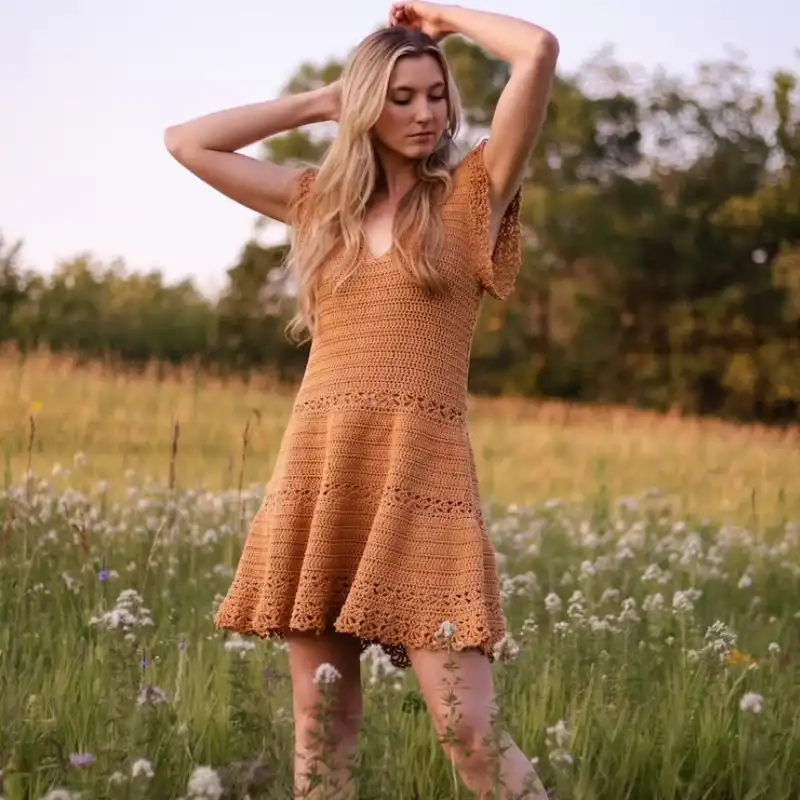 Golden Hour Sun Dress