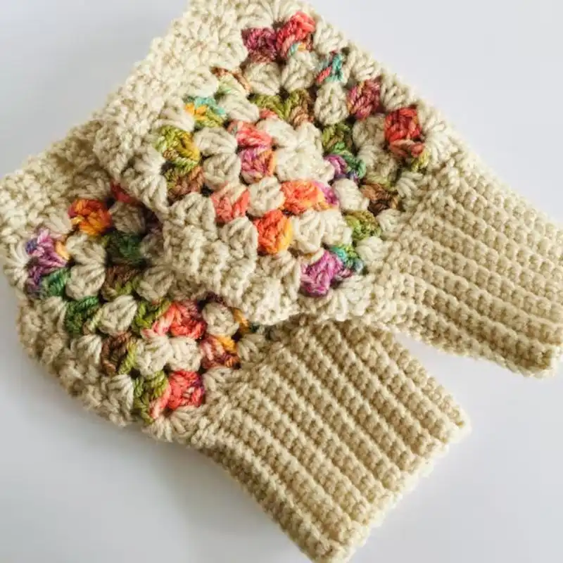 Crochet Fingerless Gloves