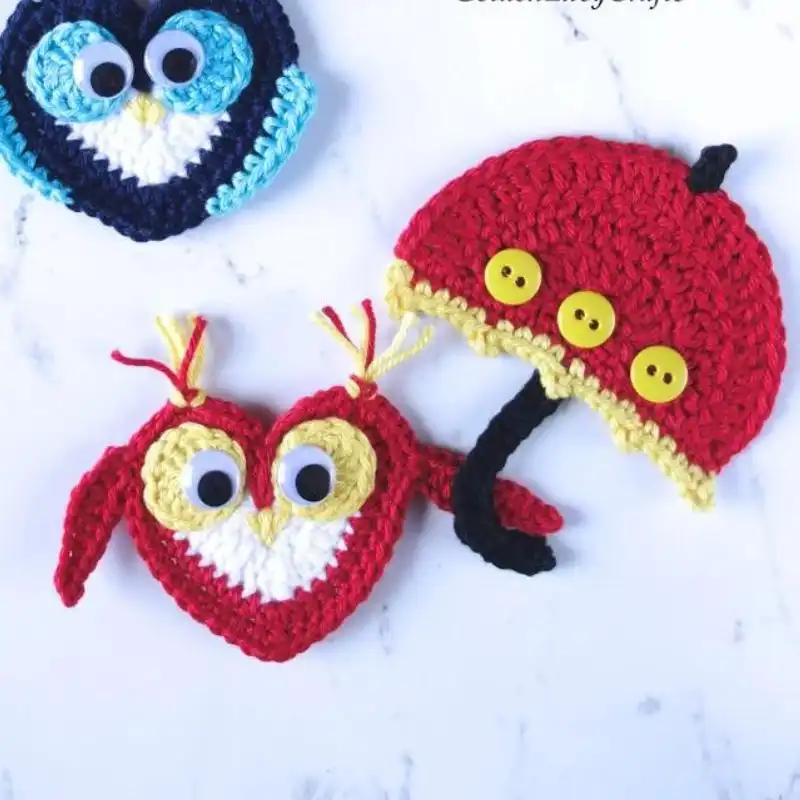 Heart-Shaped Owls 