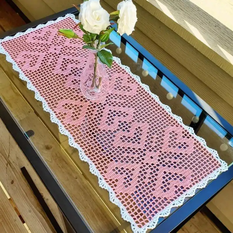 Heart Table Runner