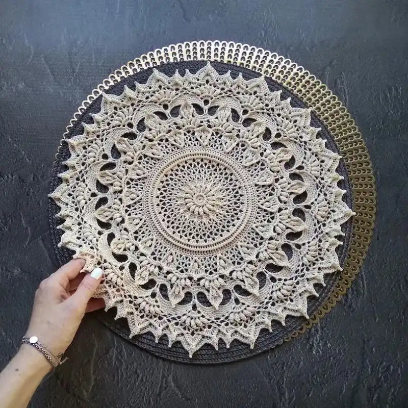 Lily Doily Crochet Pattern