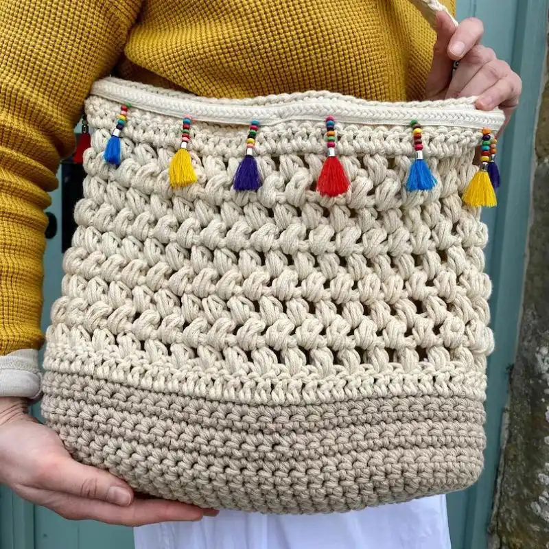 Macrame Boho Summer Handbag