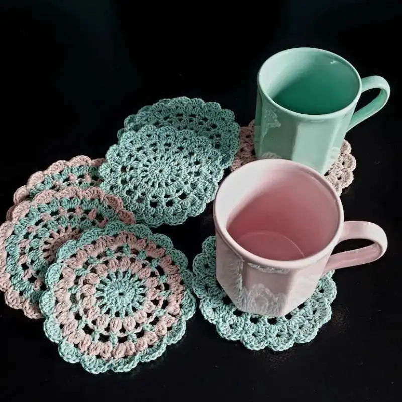 Marigold Coaster Crochet Pattern