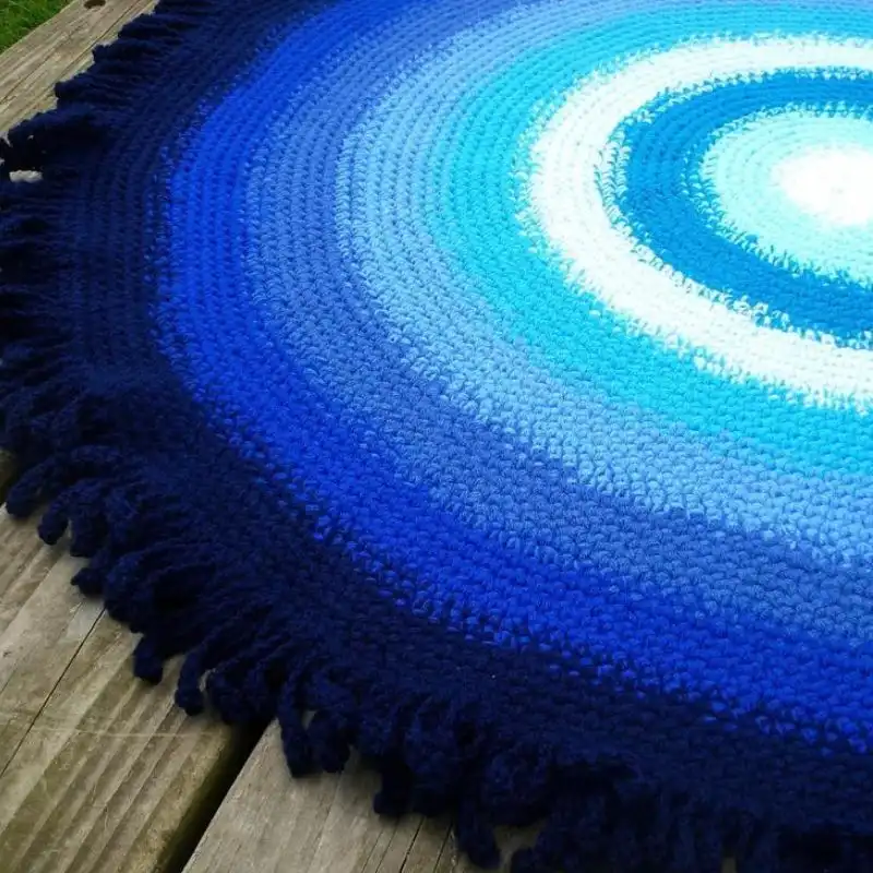 Nautical Rug Crochet Pattern