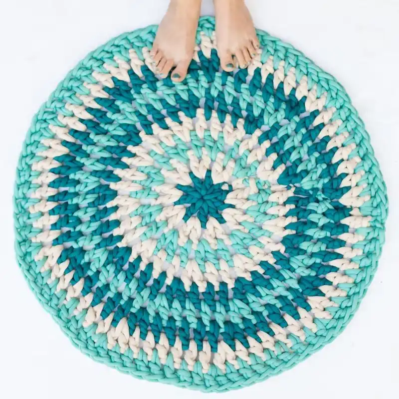 Quick & Easy Crochet Rug Pattern