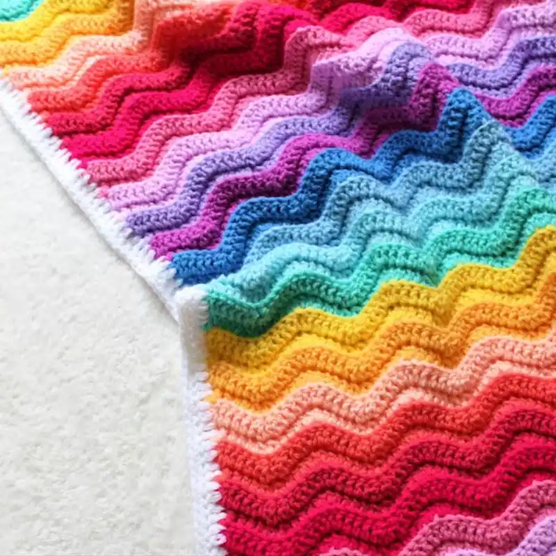 Ripple Baby Blanket