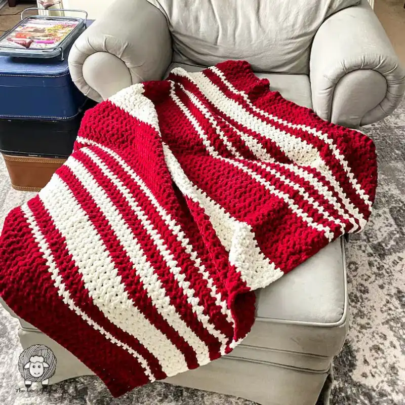 Simple Crochet Throw Blanket Pattern