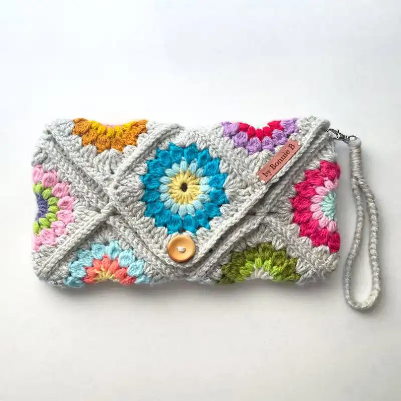 Sunburst Granny Clutch