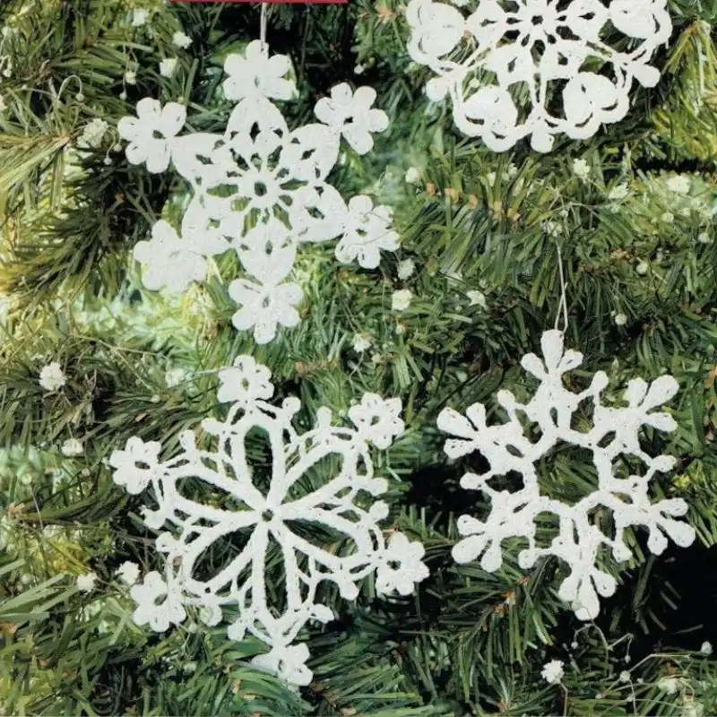 Vintage Forever Snowflakes Crochet Pattern