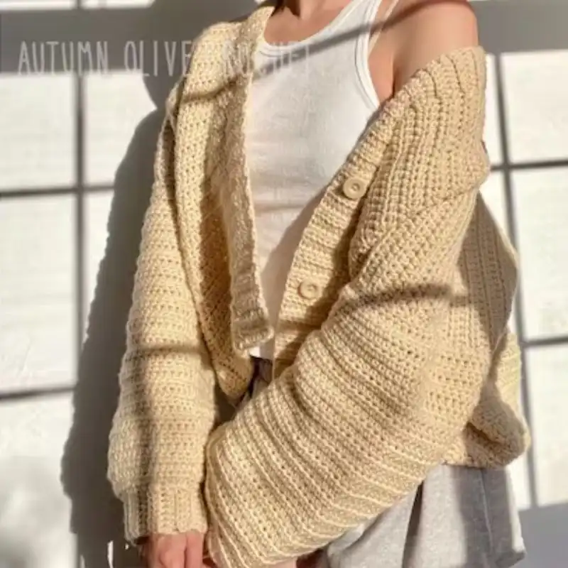 Autumn Olive Cardigan