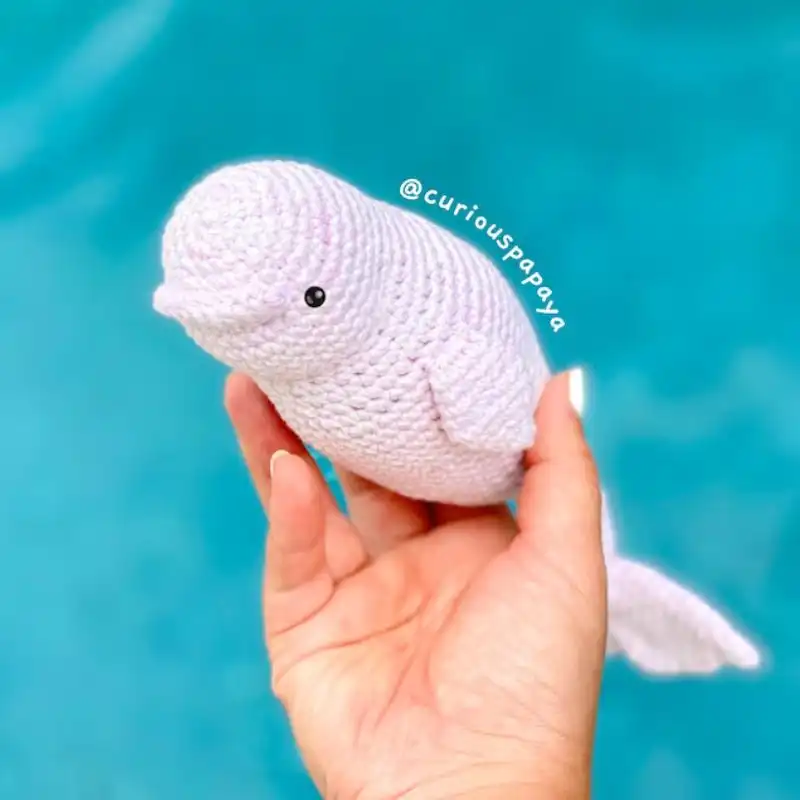 Bella The Beluga Crochet Pattern