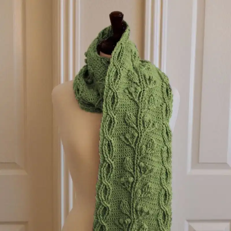 Braided Cable Scarf