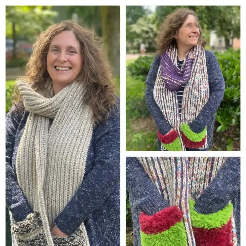 Brioche Bun Scarf