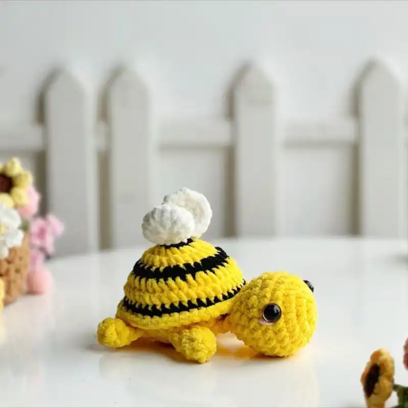 Bumble Turtle No Sew Crochet Pattern