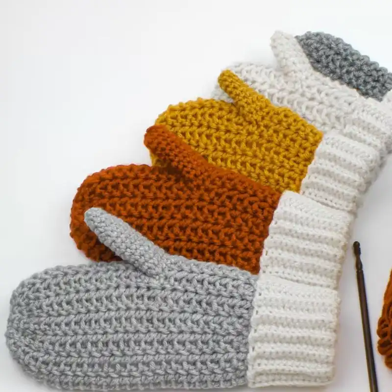 Charlotte Mittens Crochet Pattern