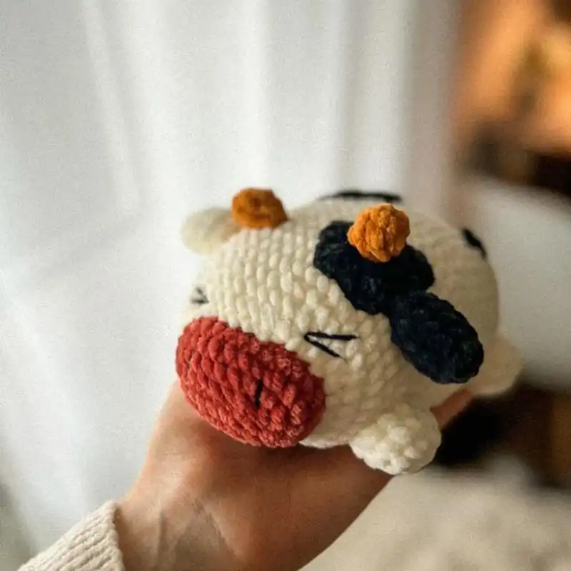 Chubby Cow Amigurumi