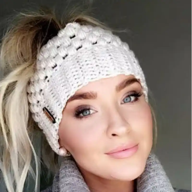 Claire Bun Beanie Crochet Pattern Instructions