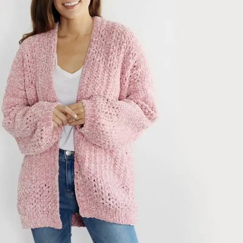 Delaney Velvet Cardigan