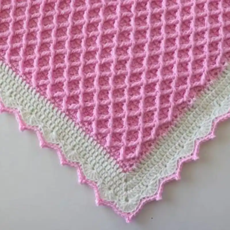 Diamond Waffle Blanket