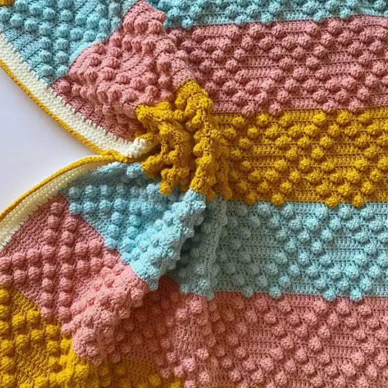 Dotty Diamonds Blanket