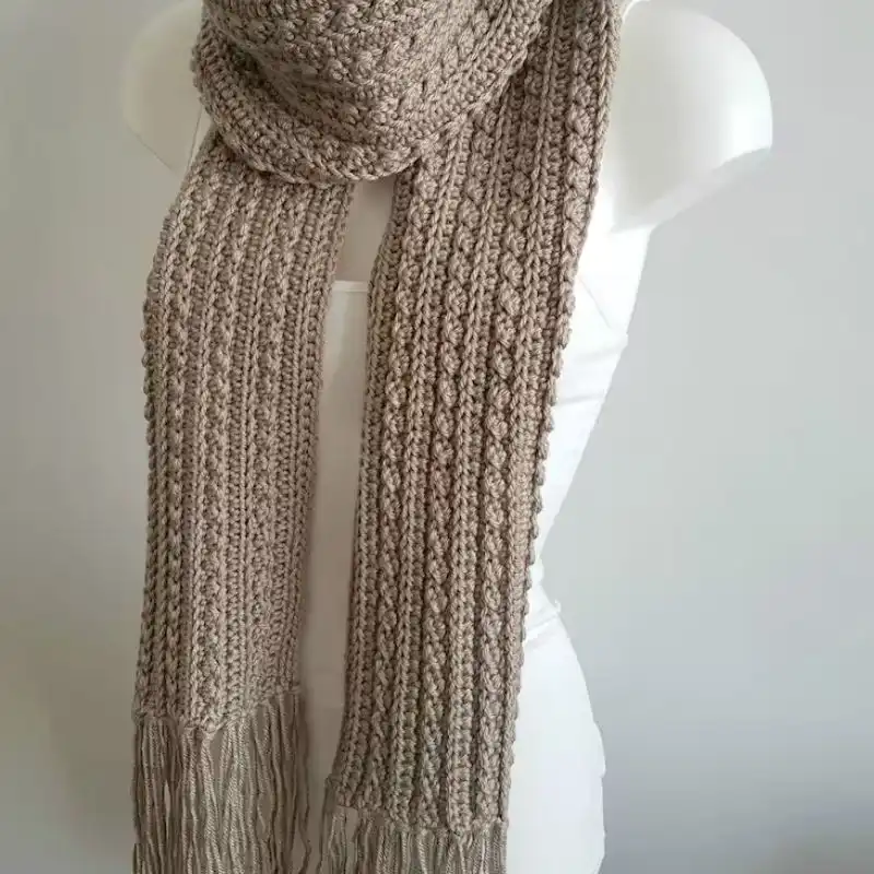 Easy Long Scarf For Men Or Women