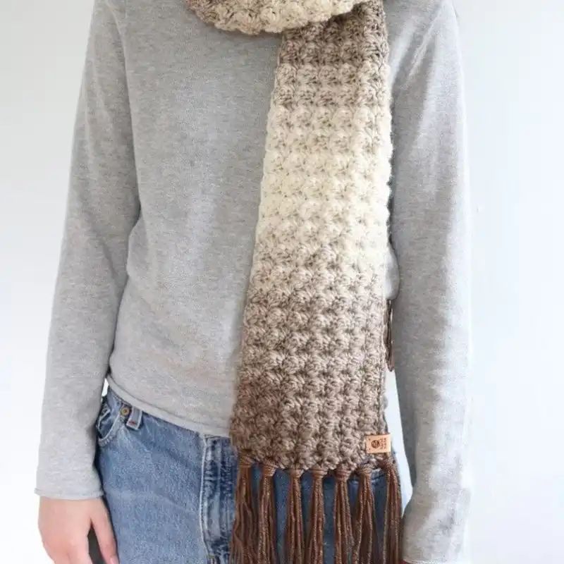 Fall Crochet Scarf