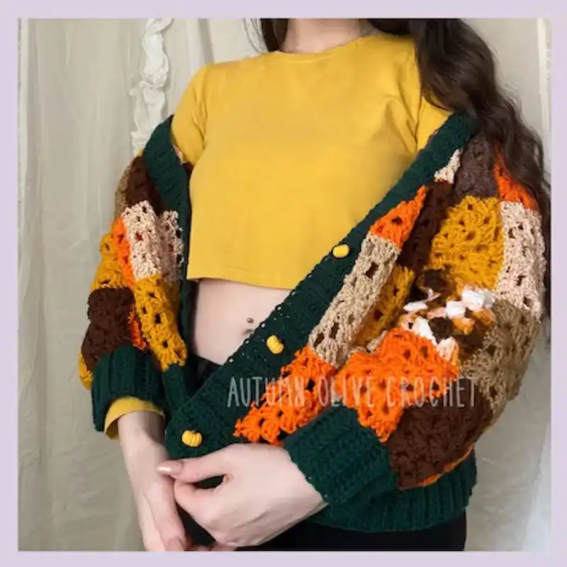 Garden Patchwork Cardigan