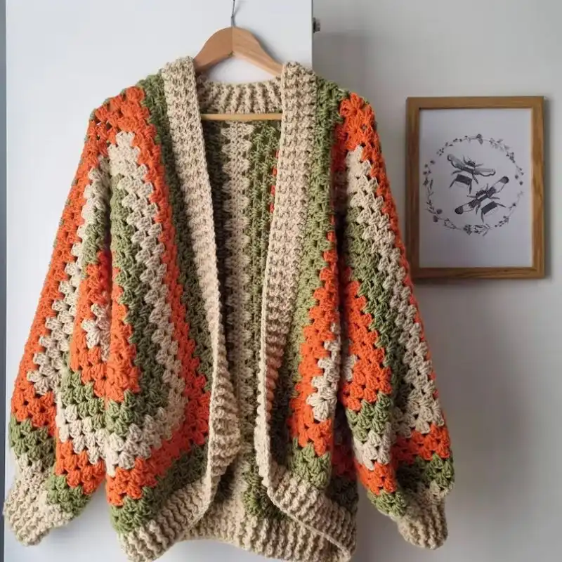 Granny Hexagon Cardigan