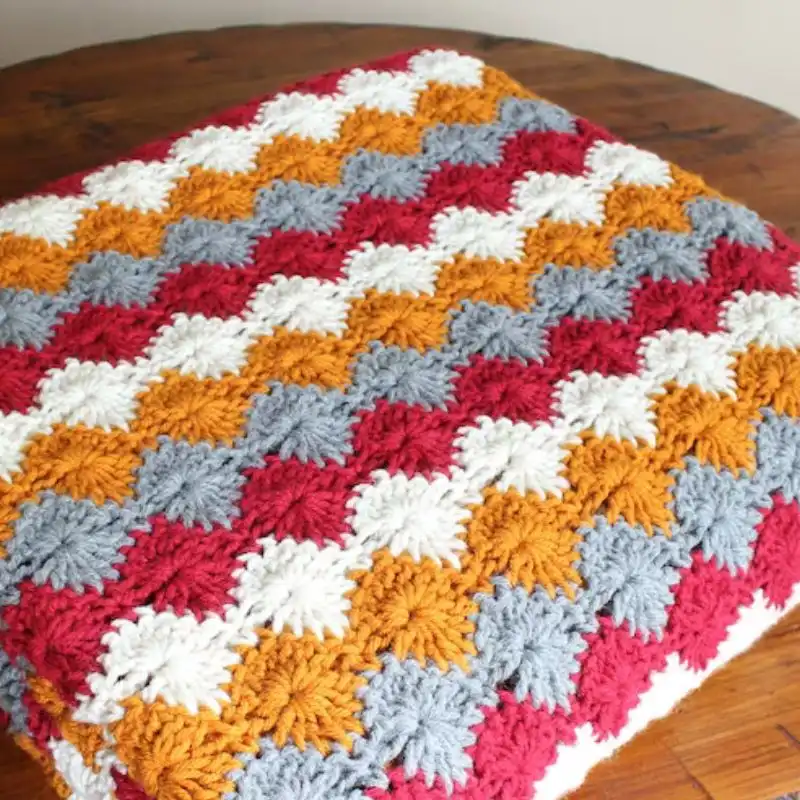 Harlequin Diamond Stripe Blanket