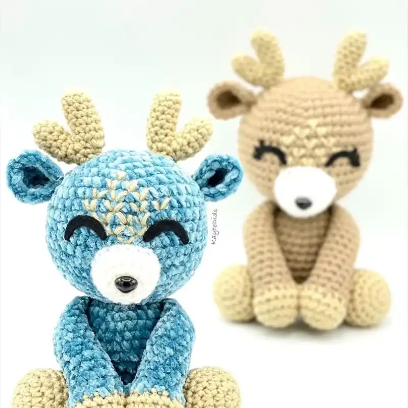 Hatching Deer Crochet Pattern Instructions