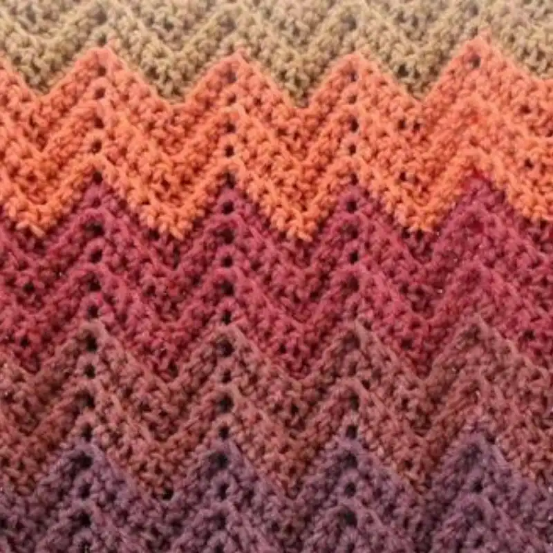 Hello, Fall Ripple Lapghan