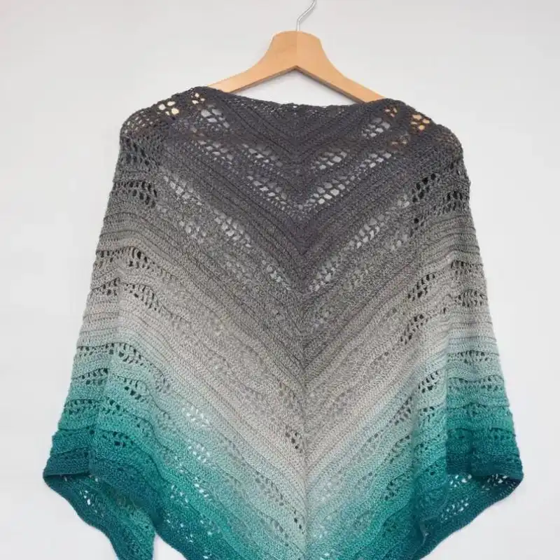 Kalinda Triangle Shawl