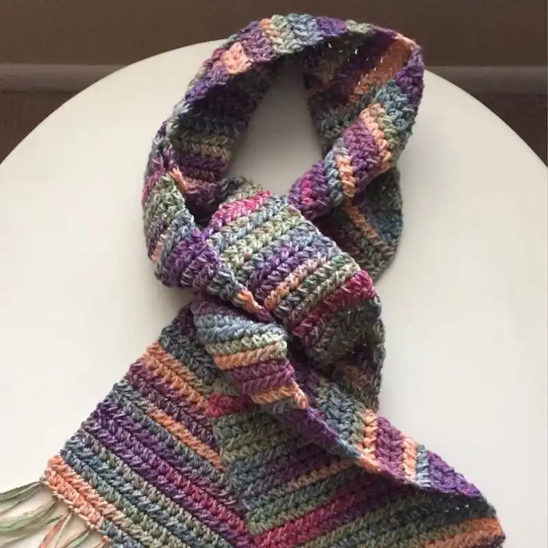 Kayson Easy Beginner Scarf Pattern