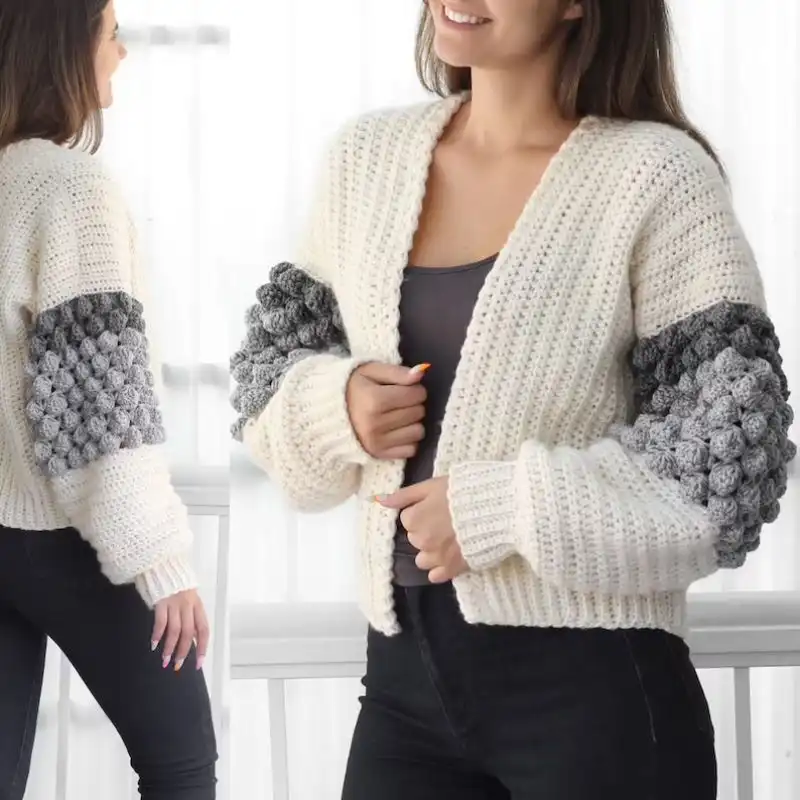 Naomi Crochet Cardigan