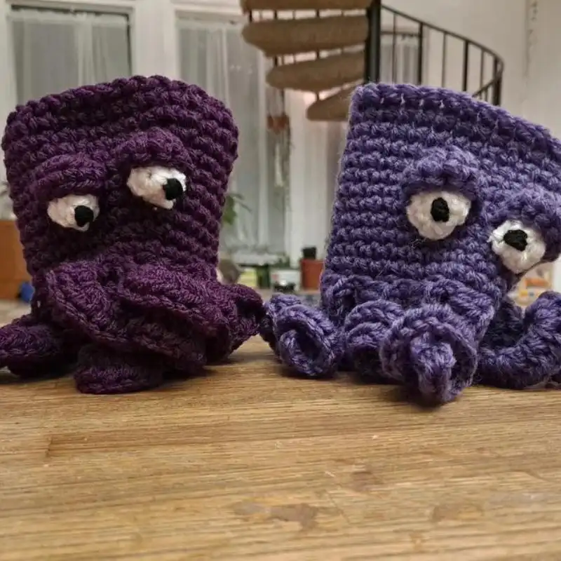 Octopus Coffee Cup Cozy