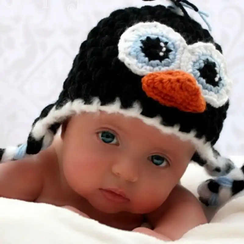 Penguin Earflap Hat