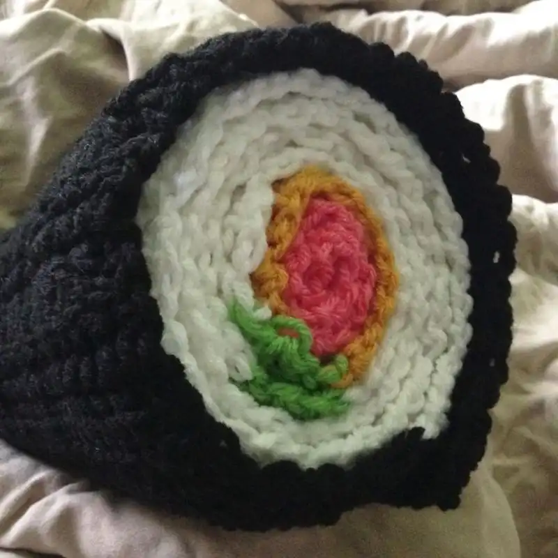 Sushi Roll Scarf