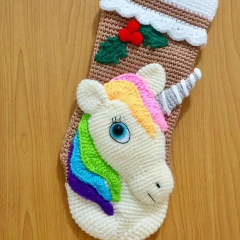 Unicorn Christmas Stocking