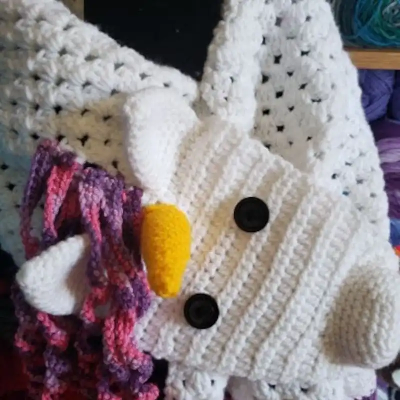 Unicorn Keyhole Scarf