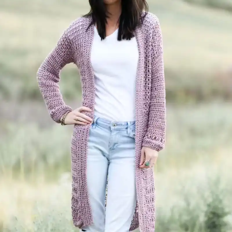 Verano Longline Cardigan Pattern