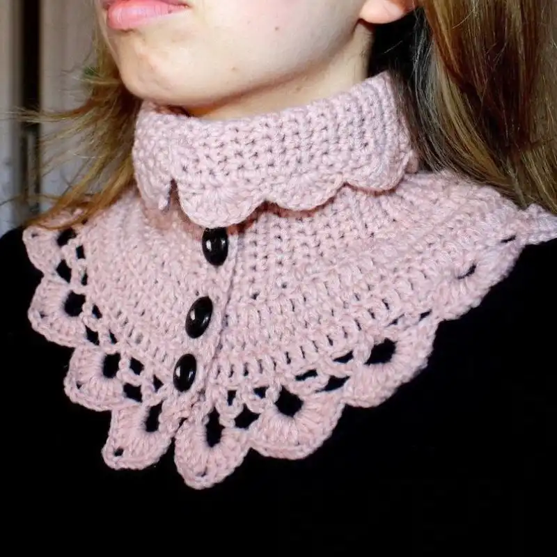 Victorian Neck Warmer Crochet Pattern