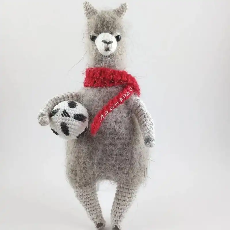 Alpaca George Soccer Player