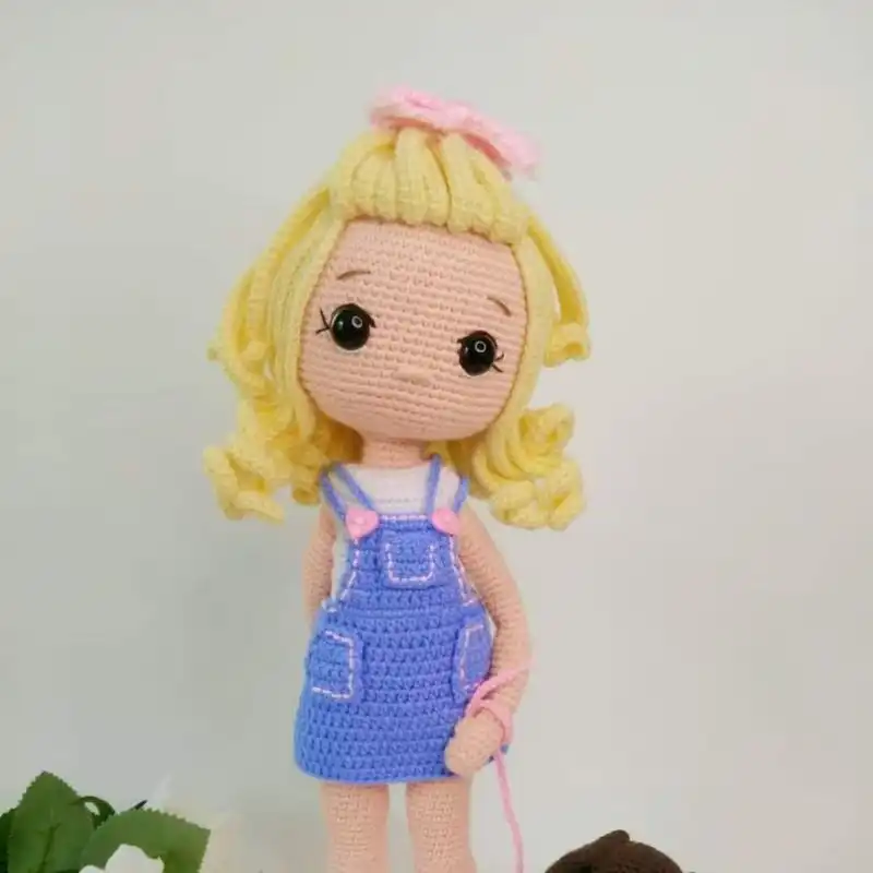 Amigurumi Doll Hope And Dog